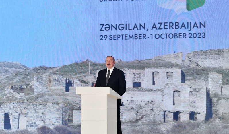 President Ilham Aliyev: Armenia was run by a criminal regime of war criminals