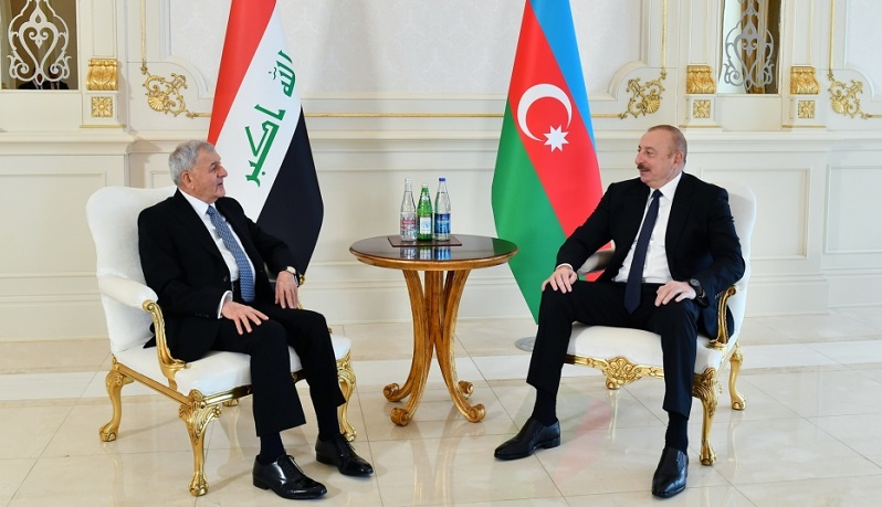Presidents of Azerbaijan, Iraq hold one-on-one meeting