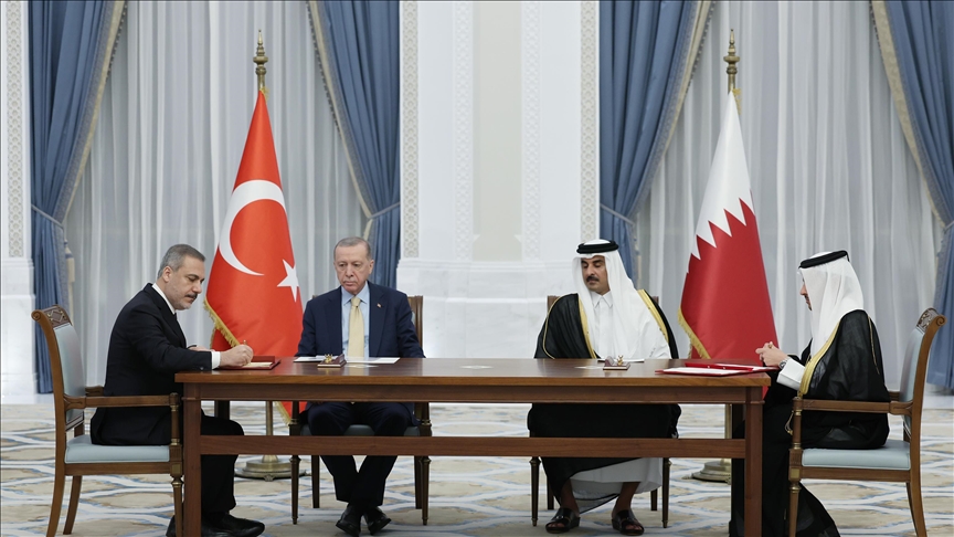 Türkiye, Qatar sign 12 agreements, issue joint declaration after high strategic committee meeting