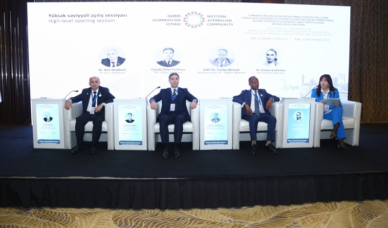 Baku hosts international conference on Western Azerbaijan (UPDATED)