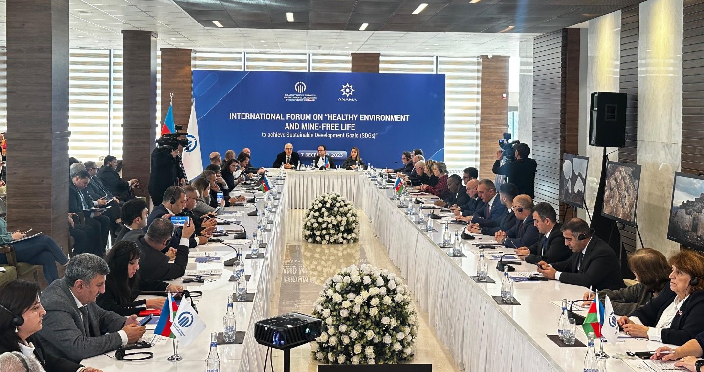 International forum participants in Azerbaijan's Aghdam adresses world community